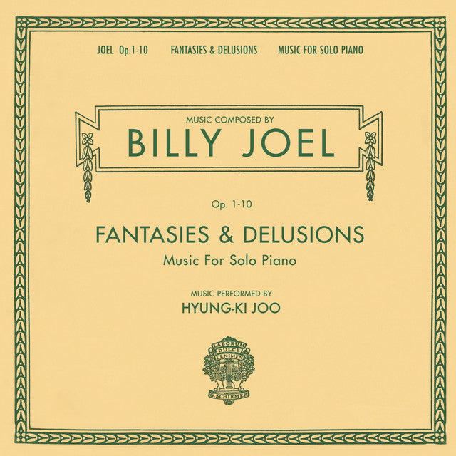 Billy Joel ~ Fantasies & Delusions (Opus 1-10 Music For Solo Piano) (Vinyl) - Djungel & Jazz