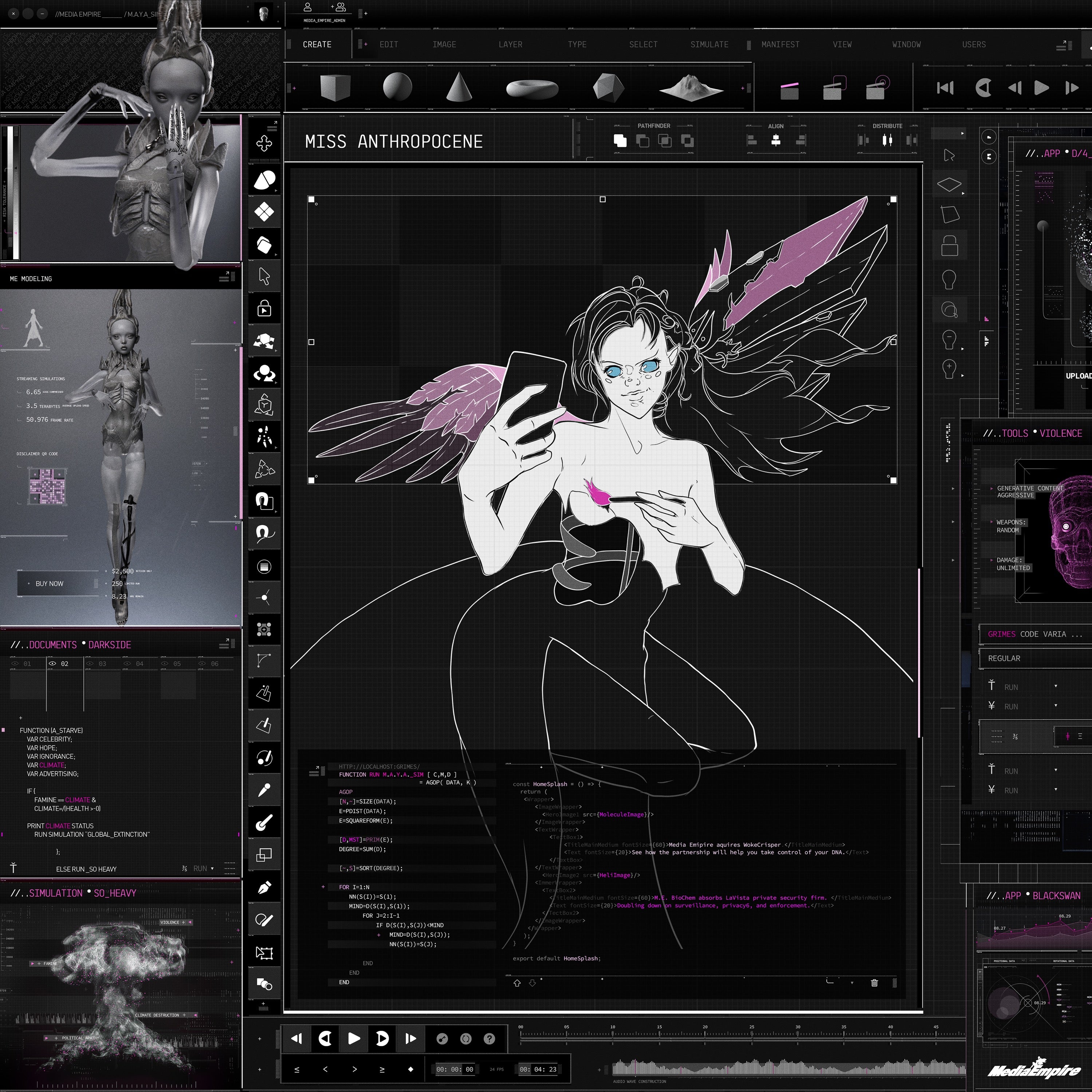 Grimes ~ Miss Anthropocene (Vinyl) - Djungel & Jazz