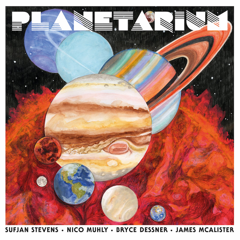 Sufjan Stevens • Nico Muhly • Bryce Dessner • James McAlister ~ Planetarium (Vinyl) - Djungel & Jazz