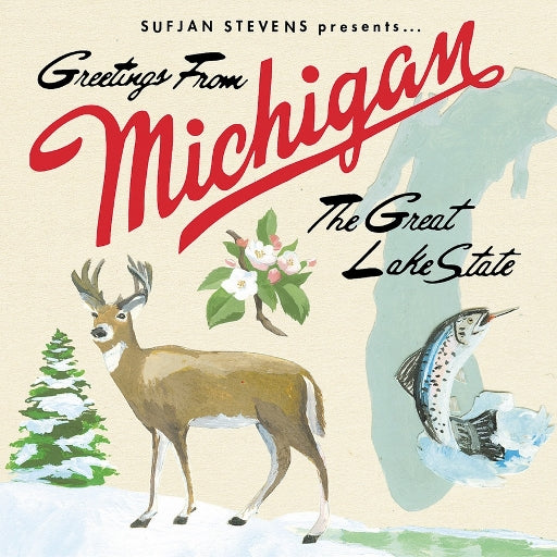 Sufjan Stevens ~ Greetings From Michigan (The Great Lake State) (Vinyl) - Djungel & Jazz