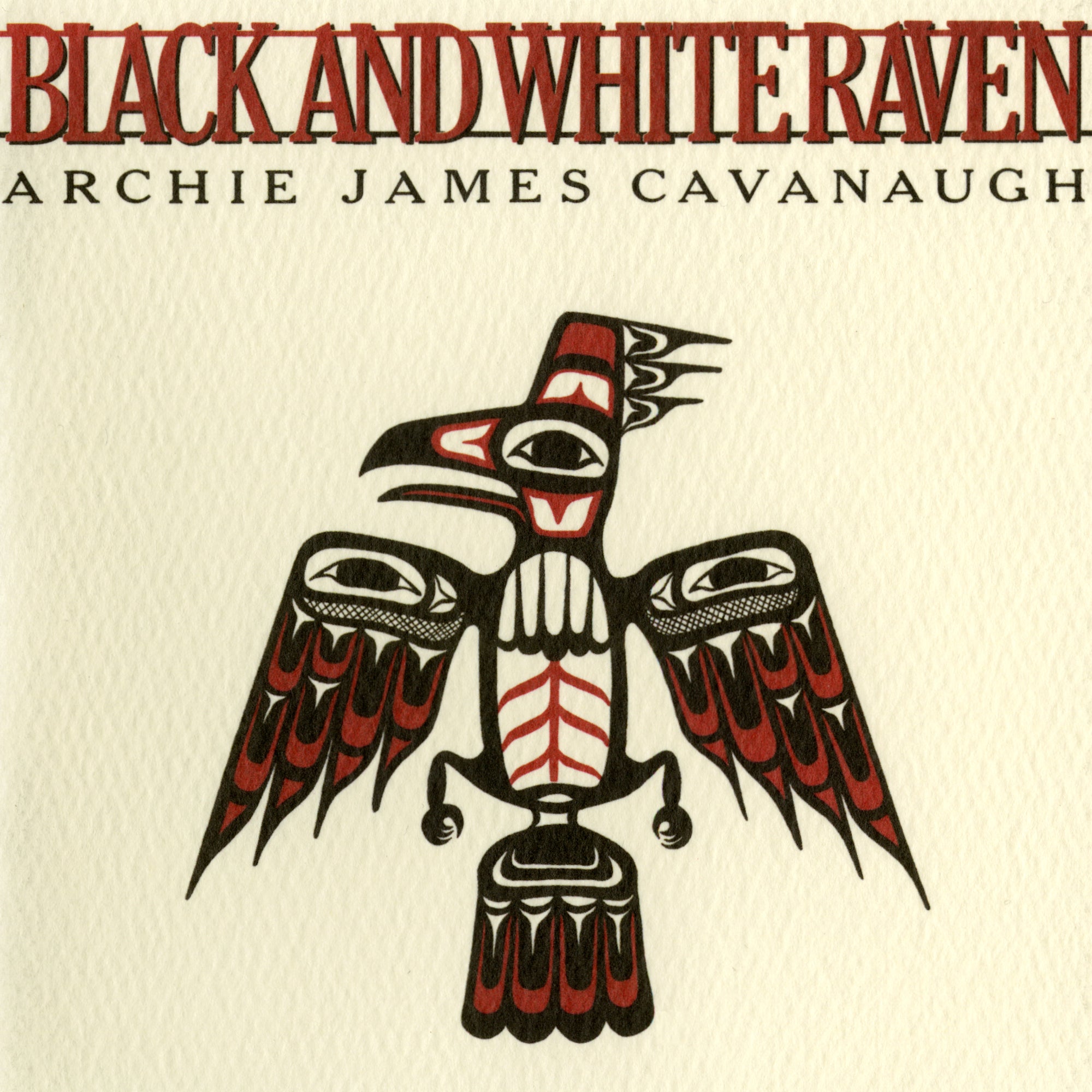 Archie James Cavanaugh ~ Black And White Raven (Vinyl) - Djungel & Jazz