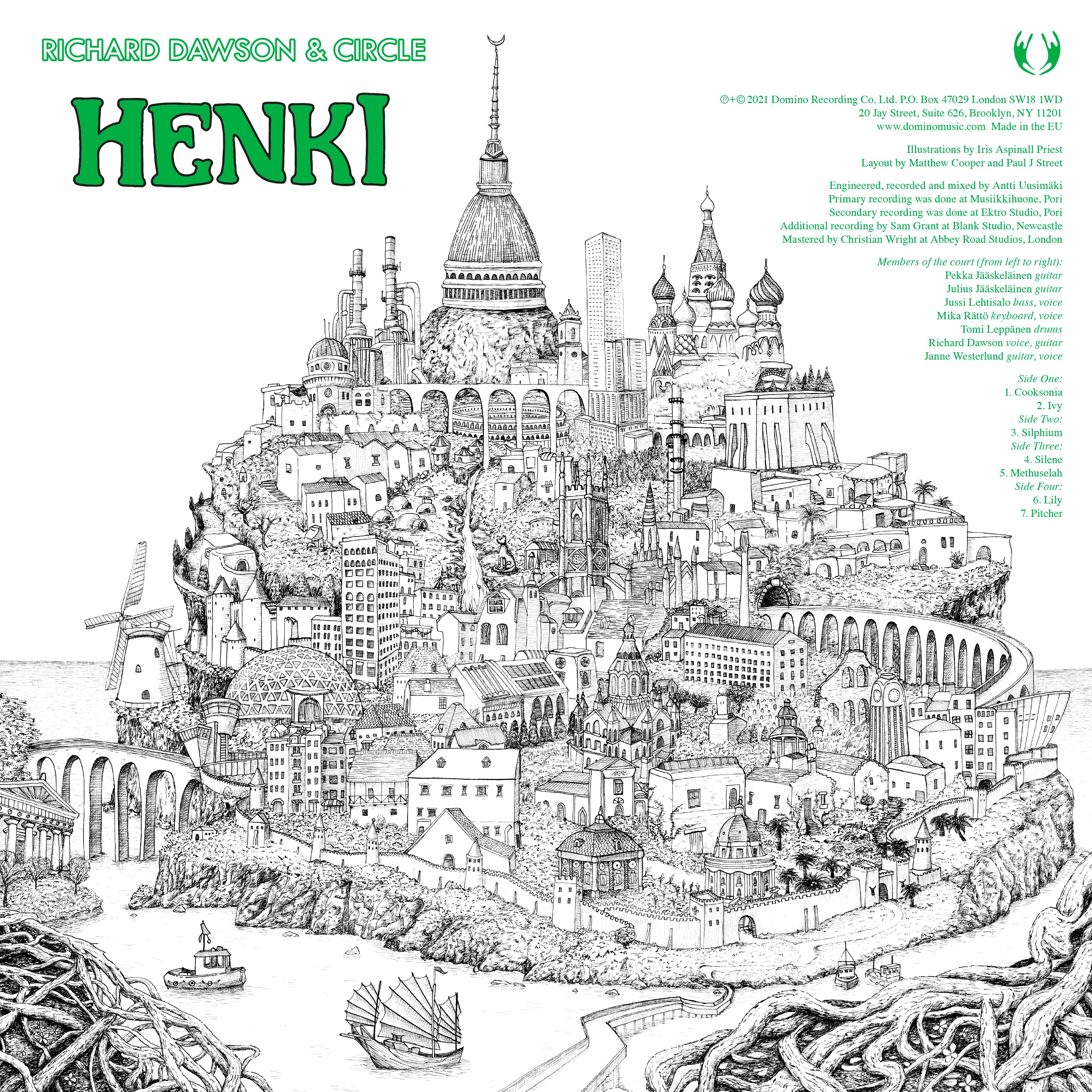 Richard Dawson & Circle ~ Henki (Vinyl) - Djungel & Jazz