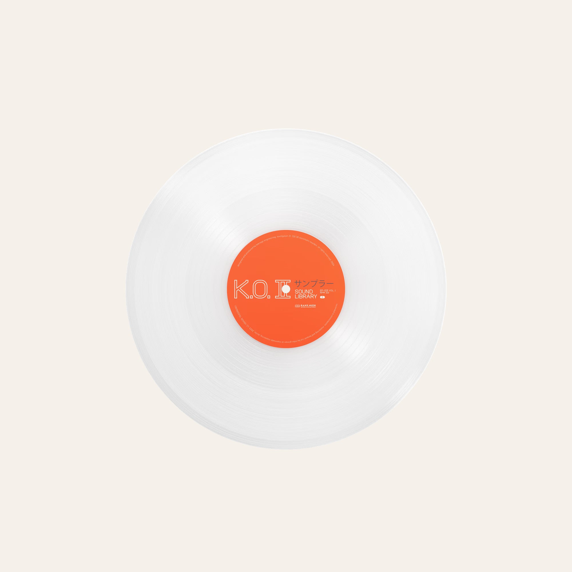 Teenage Engineering ~ K.O. II: the champ edition (Vinyl) - Djungel & Jazz