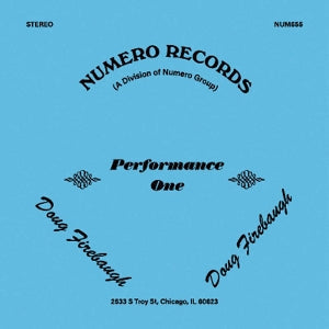 Doug Firebaugh ~ Performance One (Vinyl) - Djungel & Jazz