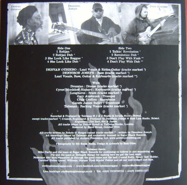 Talisman  ~ Don't Play With Fyah (Vinyl) - Djungel & Jazz