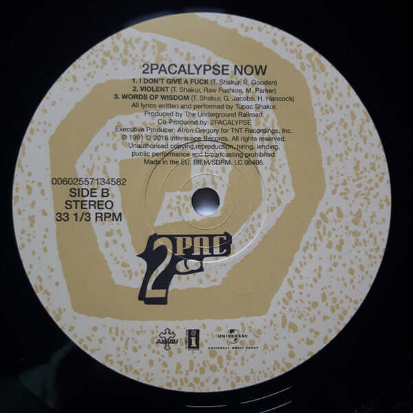 2Pac ~ 2Pacalypse Now (Vinyl) - Djungel & Jazz