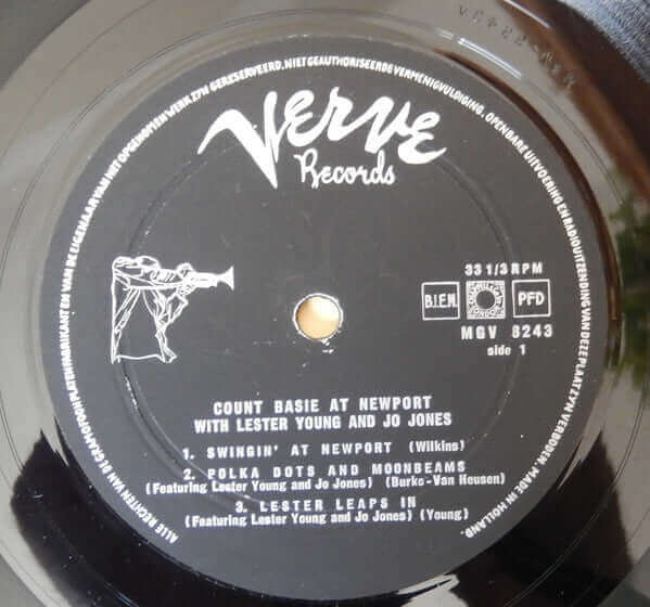 Count Basie : Count Basie at Newport (LP, Mono)
