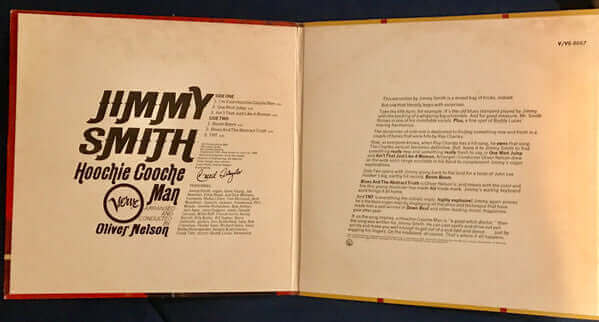 Jimmy Smith Arranged And Conducted By Oliver Nelson : Hoochie Cooche Man (LP, Gat)