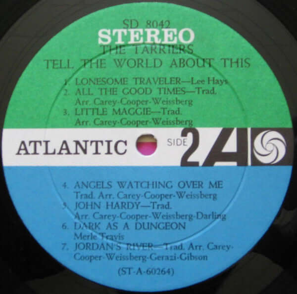 The Tarriers : Tell The World About This (LP, Album)