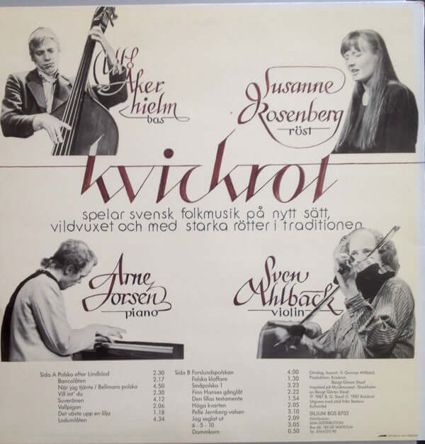 Kvickrot : Ogräs I Folkmusiktäppan (LP, Album)