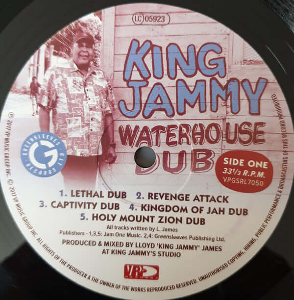 King Jammy : Waterhouse Dub (LP, Album)