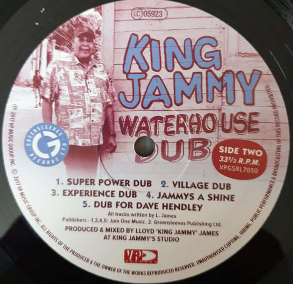 King Jammy : Waterhouse Dub (LP, Album)