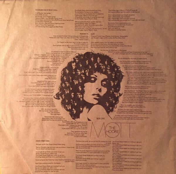 Mott The Hoople : The Hoople (LP, Album, Quad)