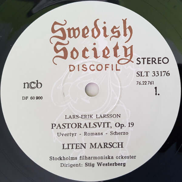 Lars-Erik Larsson / Dag Wirén : Pastoralsvit / Serenad För Stråkorkester (LP)