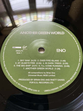 Eno ~ Another Green World (Vinyl) - Djungel & Jazz