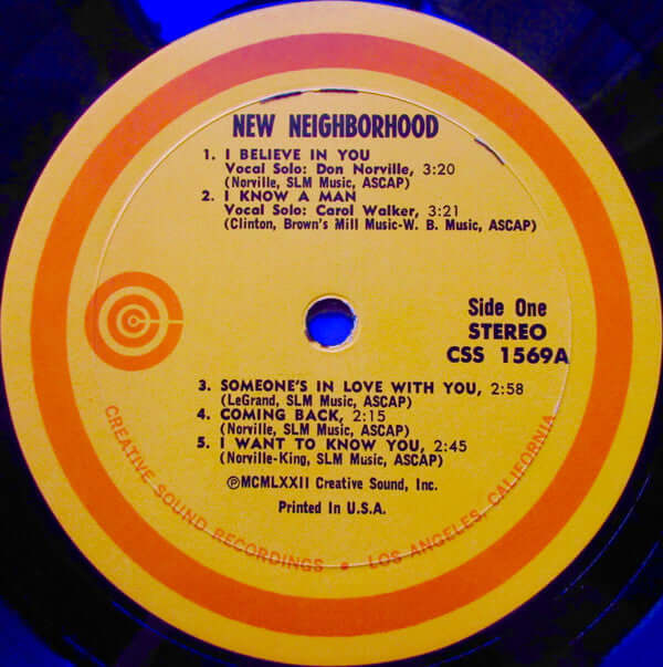 New Neighborhood ~ New Neighborhood (Vinyl) - Djungel & Jazz