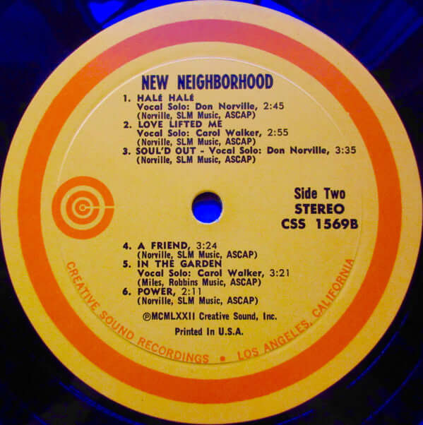 New Neighborhood ~ New Neighborhood (Vinyl) - Djungel & Jazz