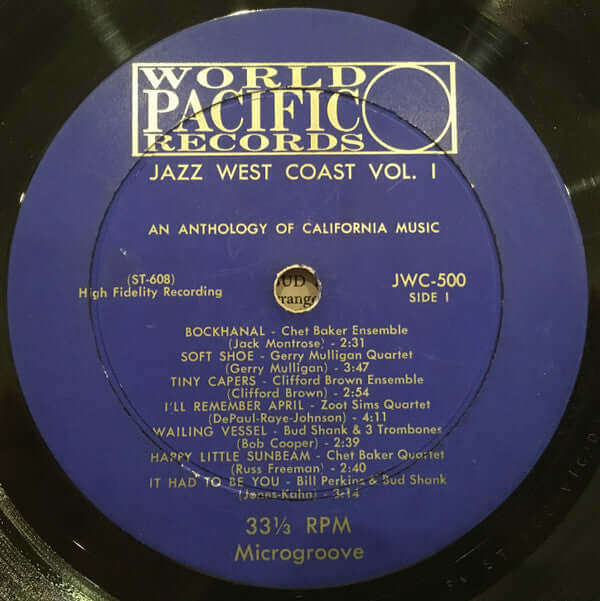 Various ~ Jazz West Coast (Vinyl) - Djungel & Jazz