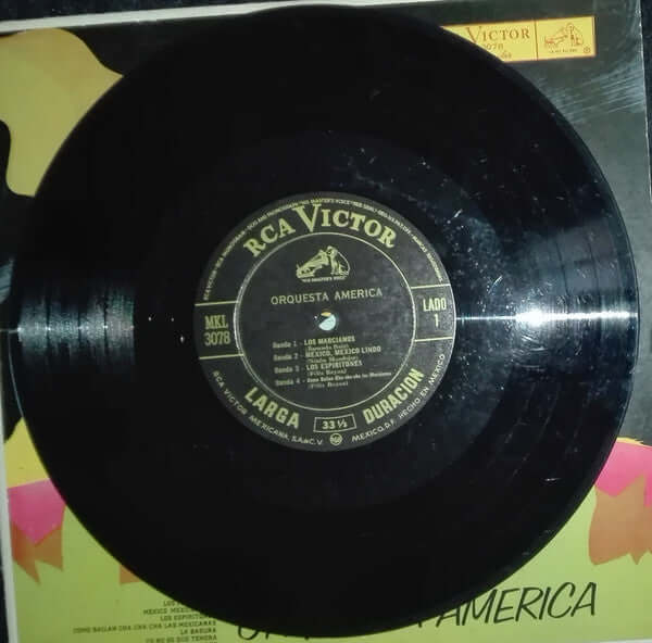 Orquesta América : Cha Cha Cha (10", Album)