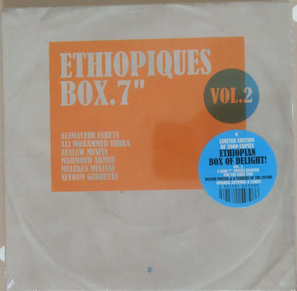 Various : Ethiopiques Box.7" Vol 2 (6x7", RE + Box, RSD, Comp, Ltd)