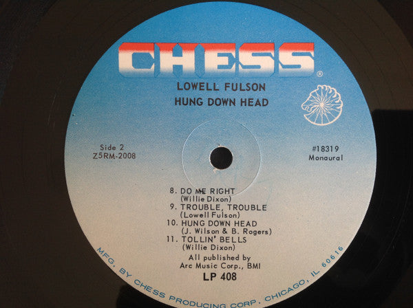 Lowell Fulson ~ Hung Down Head (Vinyl) - Djungel & Jazz
