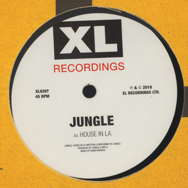 Jungle ~ Happy Man / House In LA (Vinyl) - Djungel & Jazz