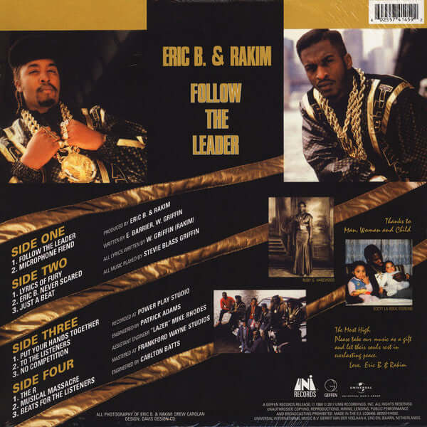 Eric B. & Rakim ~ Follow The Leader (Vinyl) - Djungel & Jazz