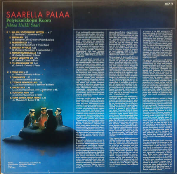 Polyteknikkojen Kuoro ~ Saarella Palaa (Vinyl) - Djungel & Jazz