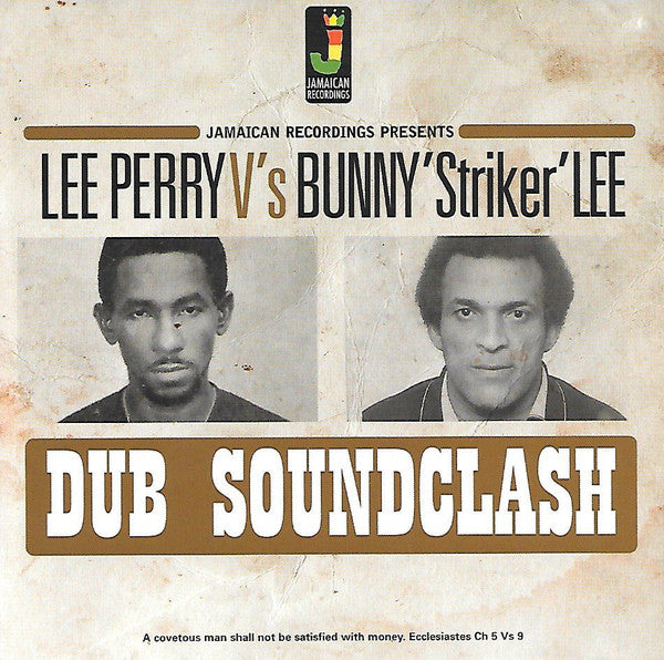 Lee Perry V's Bunny 'Striker' Lee* : Dub Soundclash (LP, Comp)