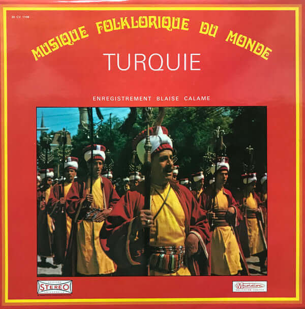 Blaise Calame : Turquie (LP, Album, RE)