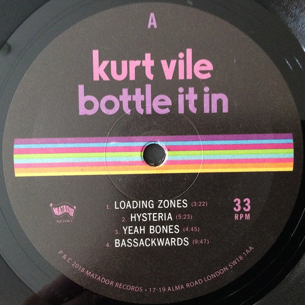 Kurt Vile ~ Bottle It In (Vinyl) - Djungel & Jazz