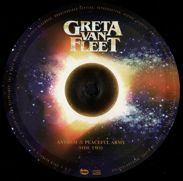 Greta Van Fleet ~ Anthem Of The Peaceful Army (Vinyl) - Djungel & Jazz