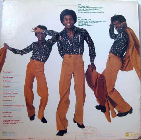 Carl Carlton : I Wanna Be With You (LP, Album, San)