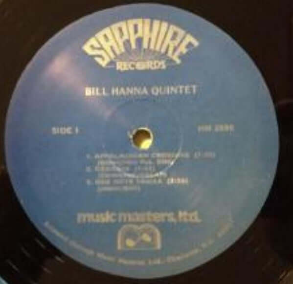 The Bill Hanna Quintet Featuring Willie Gillon ~ Appalachian Crossing (Vinyl) - Djungel & Jazz