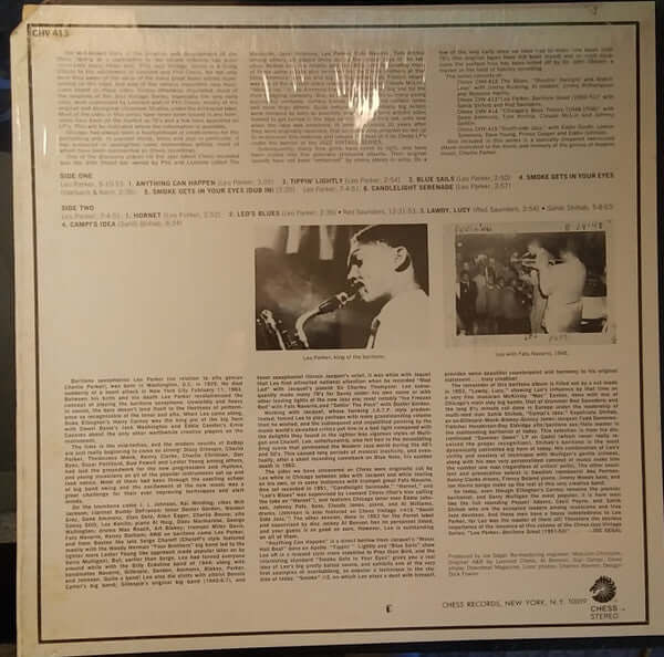Leo Parker : The Late Great King Of The Baritone Sax (LP, Album)