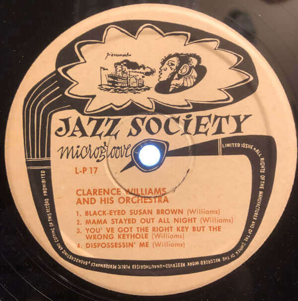 Clarence Williams And His Orchestra : Clarence Williams And His Orchestra (10", Comp)