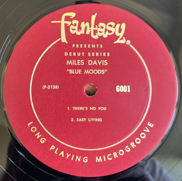 Miles Davis : Blue Moods (LP, Mono)
