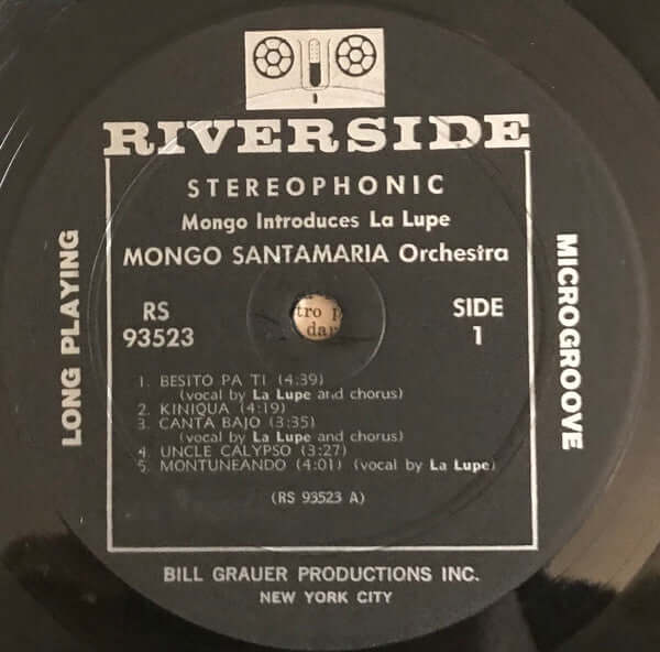 The Mongo Santamaria Orchestra & La Lupe : Mongo Introduces La Lupe (LP, Album)