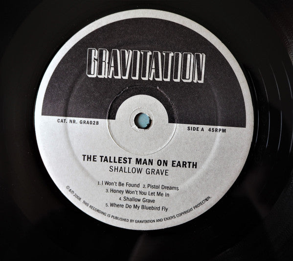 The Tallest Man On Earth ~ Shallow Grave (Vinyl) - Djungel & Jazz