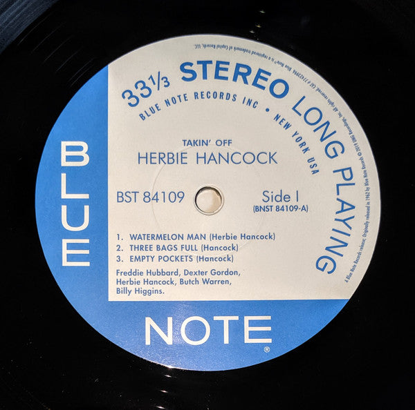 Herbie Hancock ~ Takin' Off (Vinyl) - Djungel & Jazz