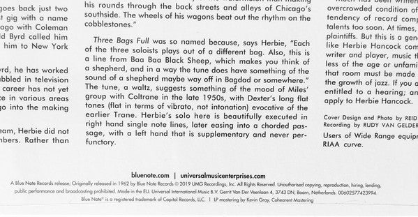 Herbie Hancock ~ Takin' Off (Vinyl) - Djungel & Jazz