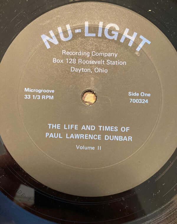 Taffy Douglas : The Life And Times Of Paul Lawrence Dunbar (2xLP)
