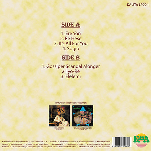 Julie Coker ~ A Life In The Limelight (Lagos Disco & Itsekiri Highlife 1976-1981) (Vinyl) - Djungel & Jazz