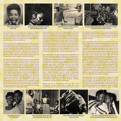 Julie Coker ~ A Life In The Limelight (Lagos Disco & Itsekiri Highlife 1976-1981) (Vinyl) - Djungel & Jazz
