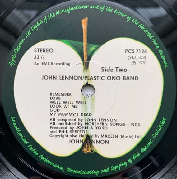 John Lennon / The Plastic Ono Band : John Lennon / Plastic Ono Band (LP, Album)
