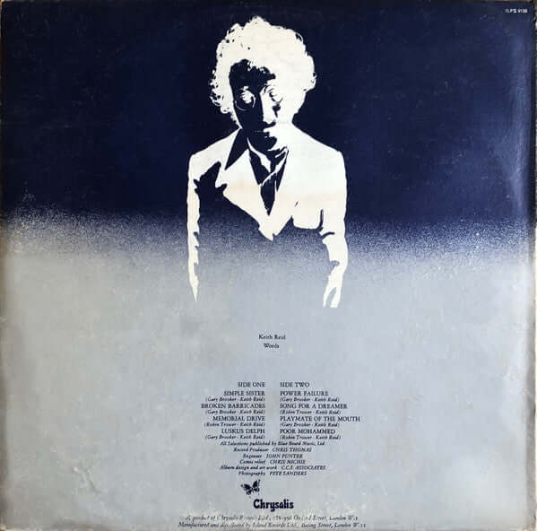 Procol Harum ~ Broken Barricades (Vinyl) - Djungel & Jazz