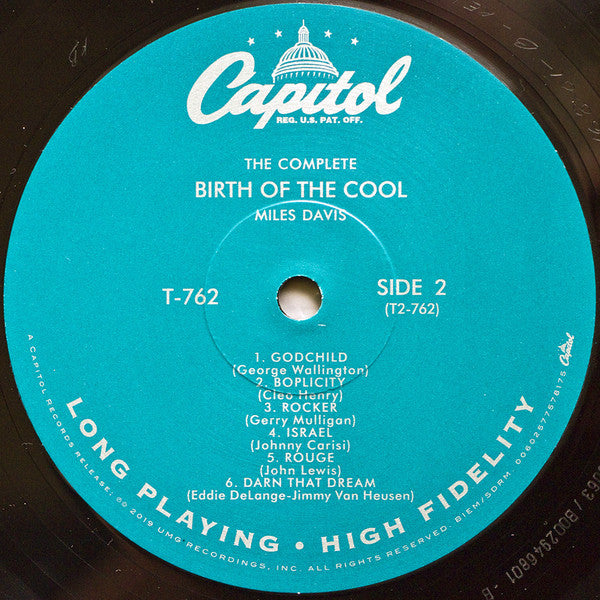 Miles Davis ~ The Complete Birth Of The Cool (Vinyl) - Djungel & Jazz