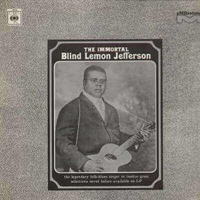 Blind Lemon Jefferson ~ The Immortal Blind Lemon Jefferson (Vinyl) - Djungel & Jazz