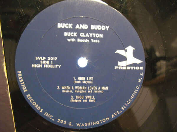 Buck Clayton & Buddy Tate ~ Buck & Buddy (Vinyl) - Djungel & Jazz