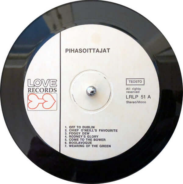 Pihasoittajat : Rocky Road To Dublin - Kivinen Tie Dubliniin (LP, Album)